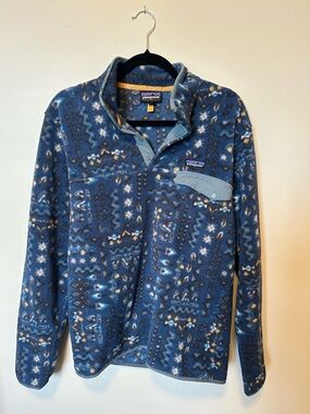 Patagonia Synchilla Snap-T Fleece Pullover Mens M Wandering Woods Aztec Jacket